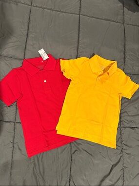 The Children's Place Red and Yellow Polos